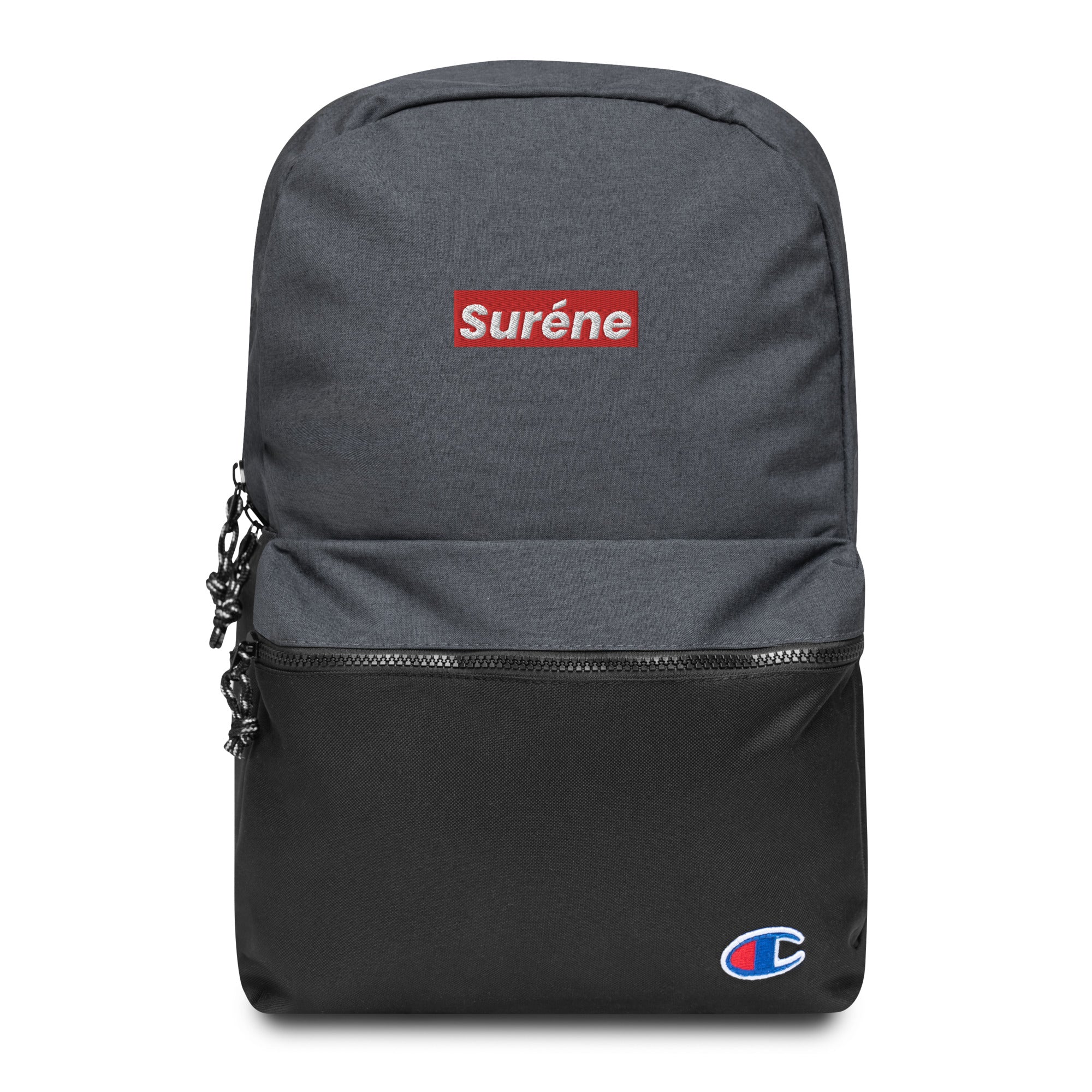 SRNE x Champion Embroidered Backpack